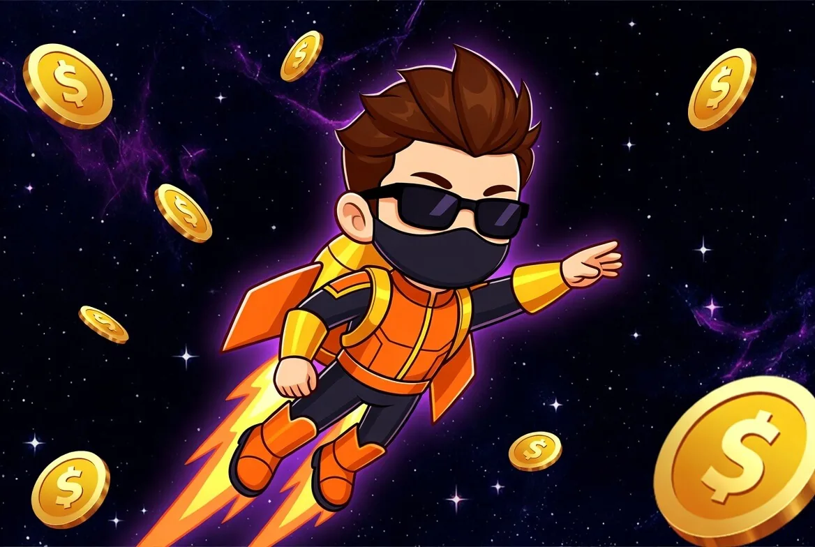 Lucky Jet demo rodando com créditos fictícios e saldo de teste na tela