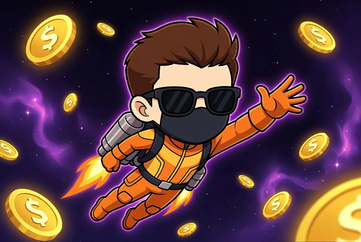 Tela do Lucky Jet 1win com o foguetinho subindo e o multiplicador crescendo
